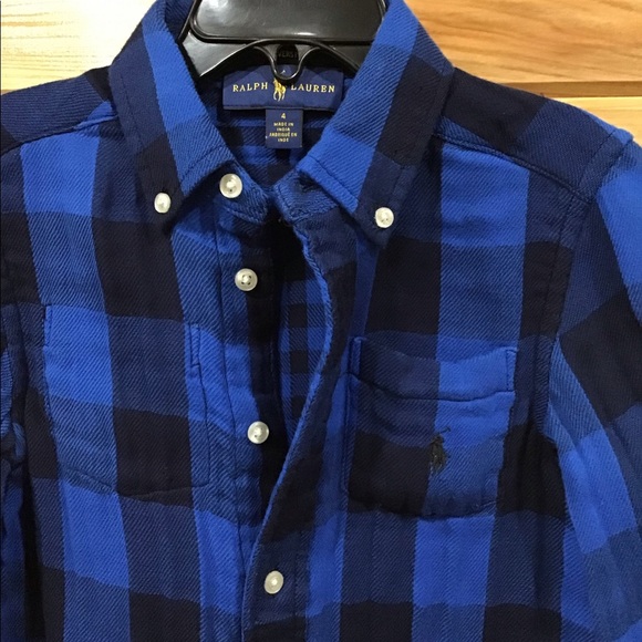 🆕️Ralph Lauren Reversible Flannel Shirt - Picture 2 of 7